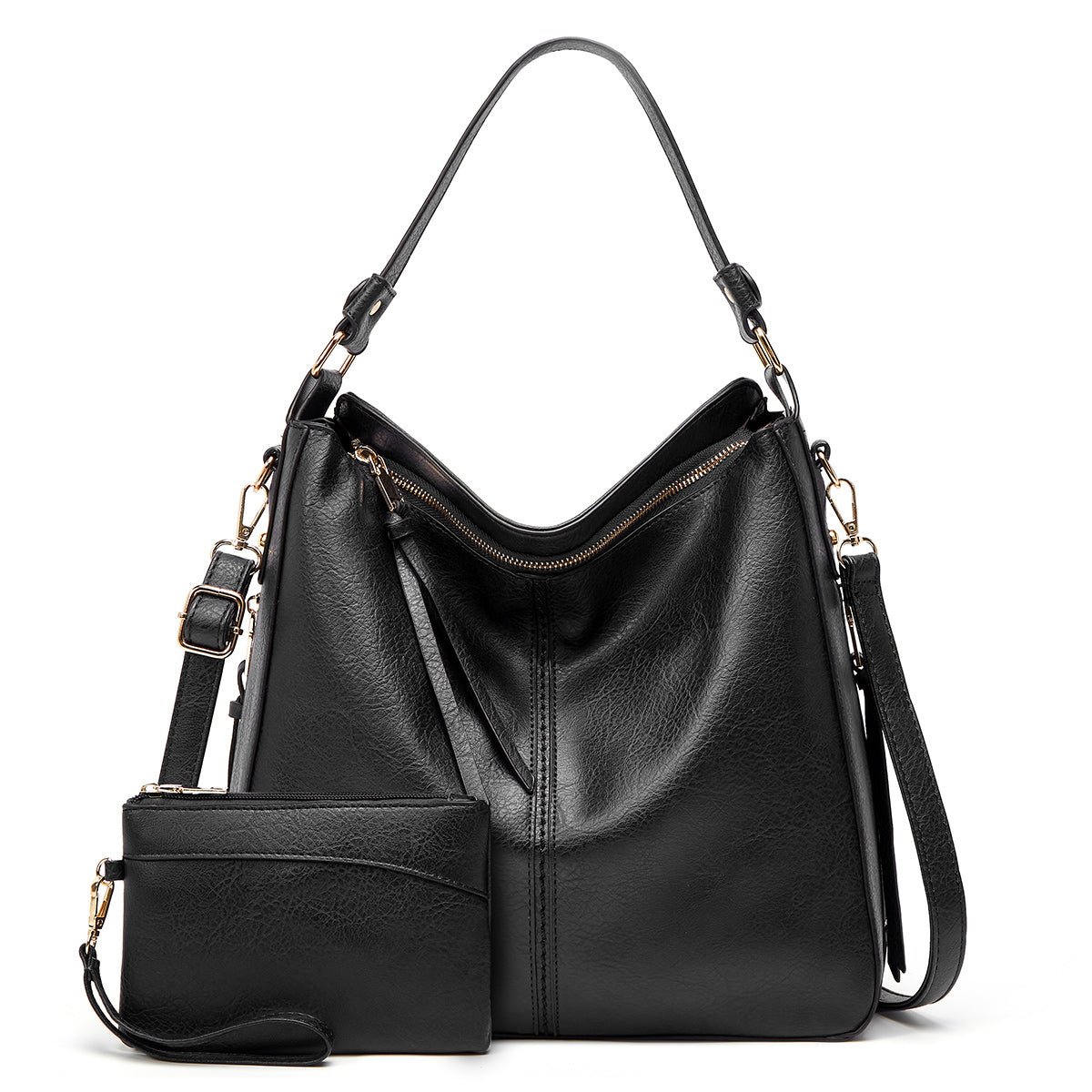 Nova | Anti-Theft Hobo Handbag + Free Pouch Wallet