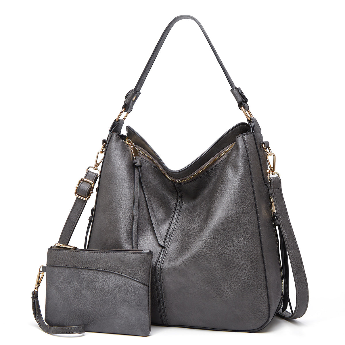 Nova | Anti-Theft Hobo Handbag + Free Pouch Wallet