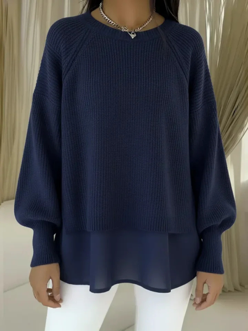 Janet | Layered-Look Sweater