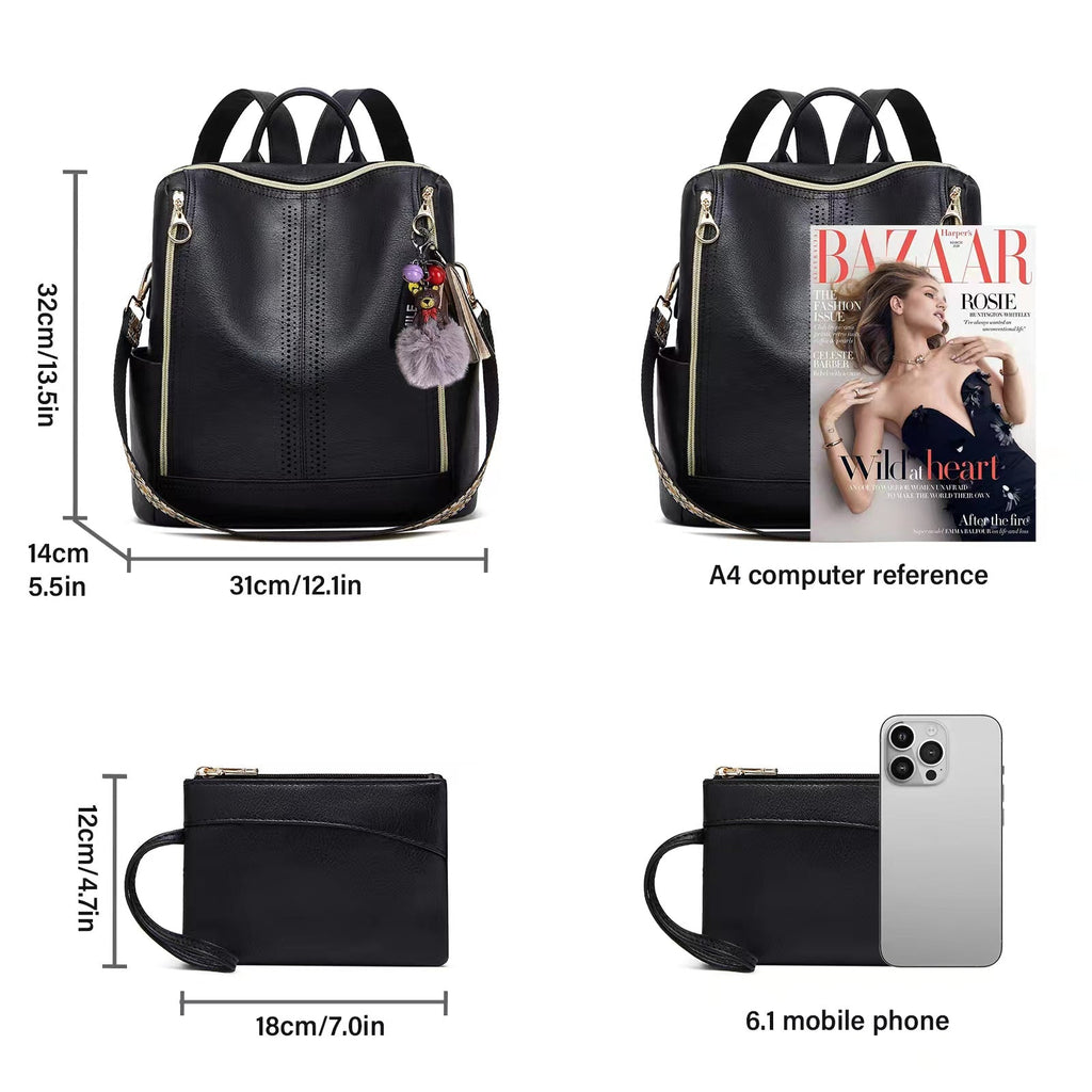 Florence | Convertible Backpack + Free Pouch