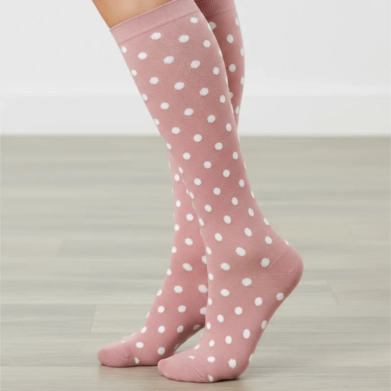 Dotted Knee Socks · 4-pack