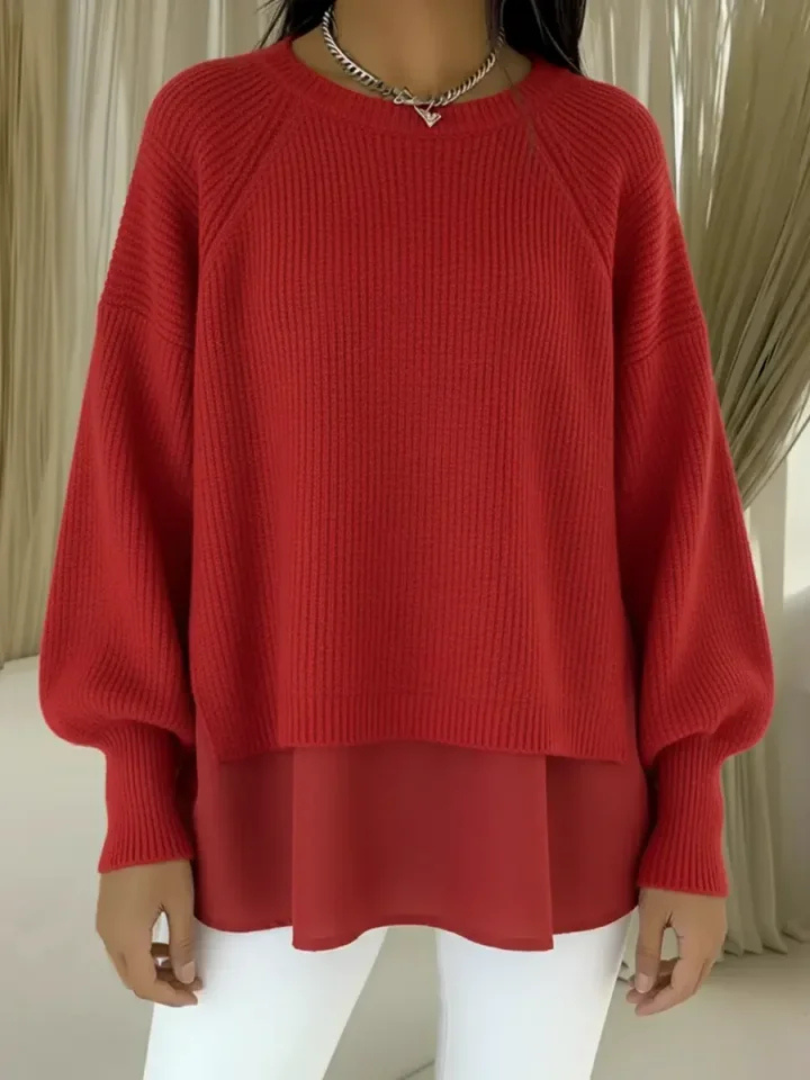 Janet | Layered-Look Sweater