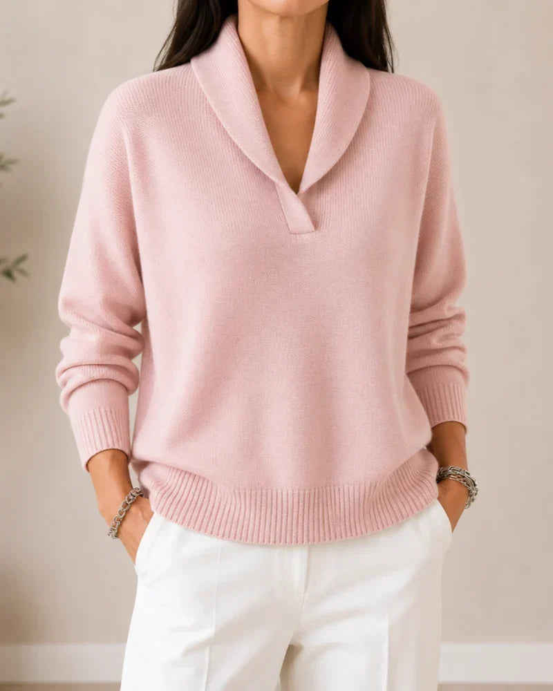 Margaret | Soft V-Neck Jumper