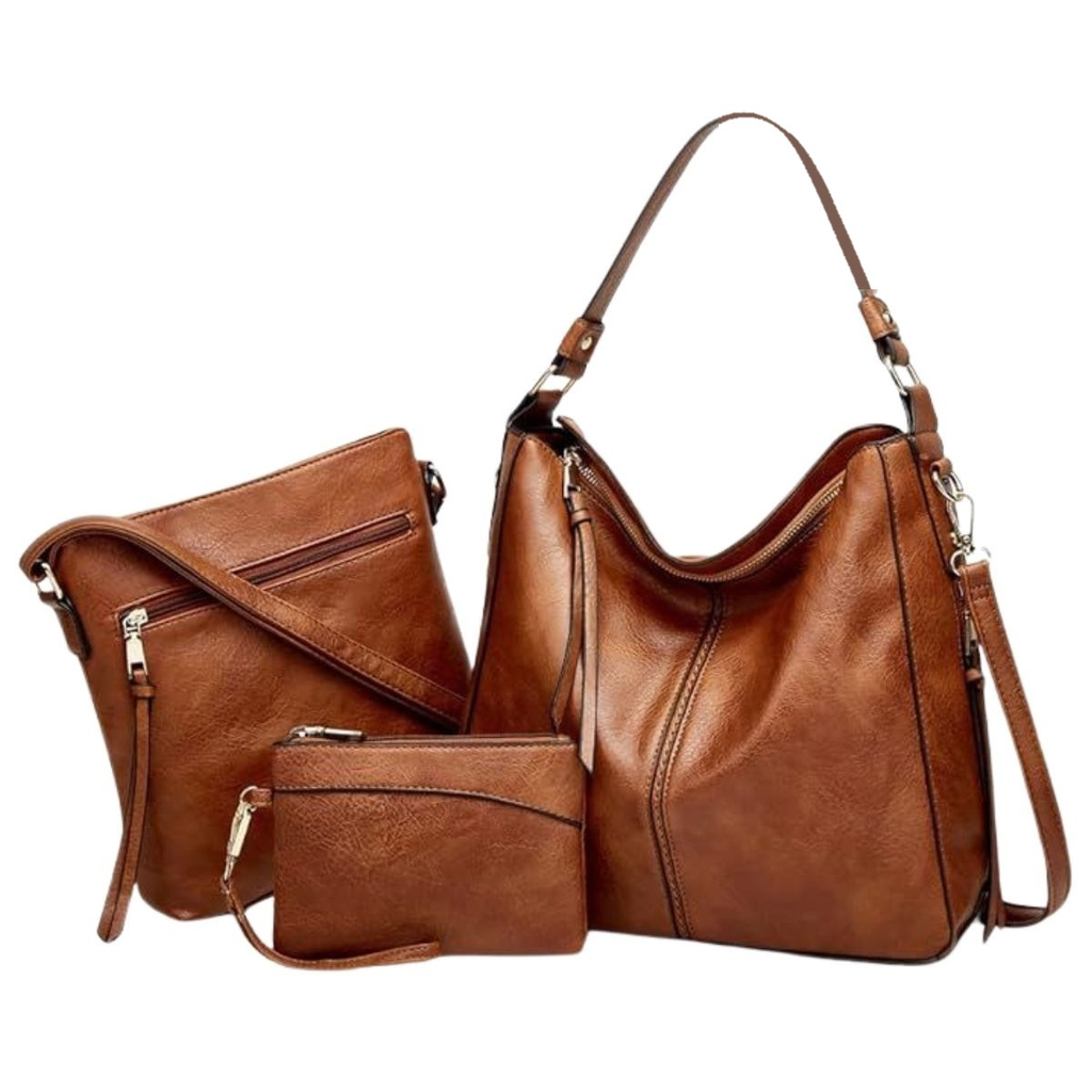 Lottie | 3-Piece Hobo Bag Set