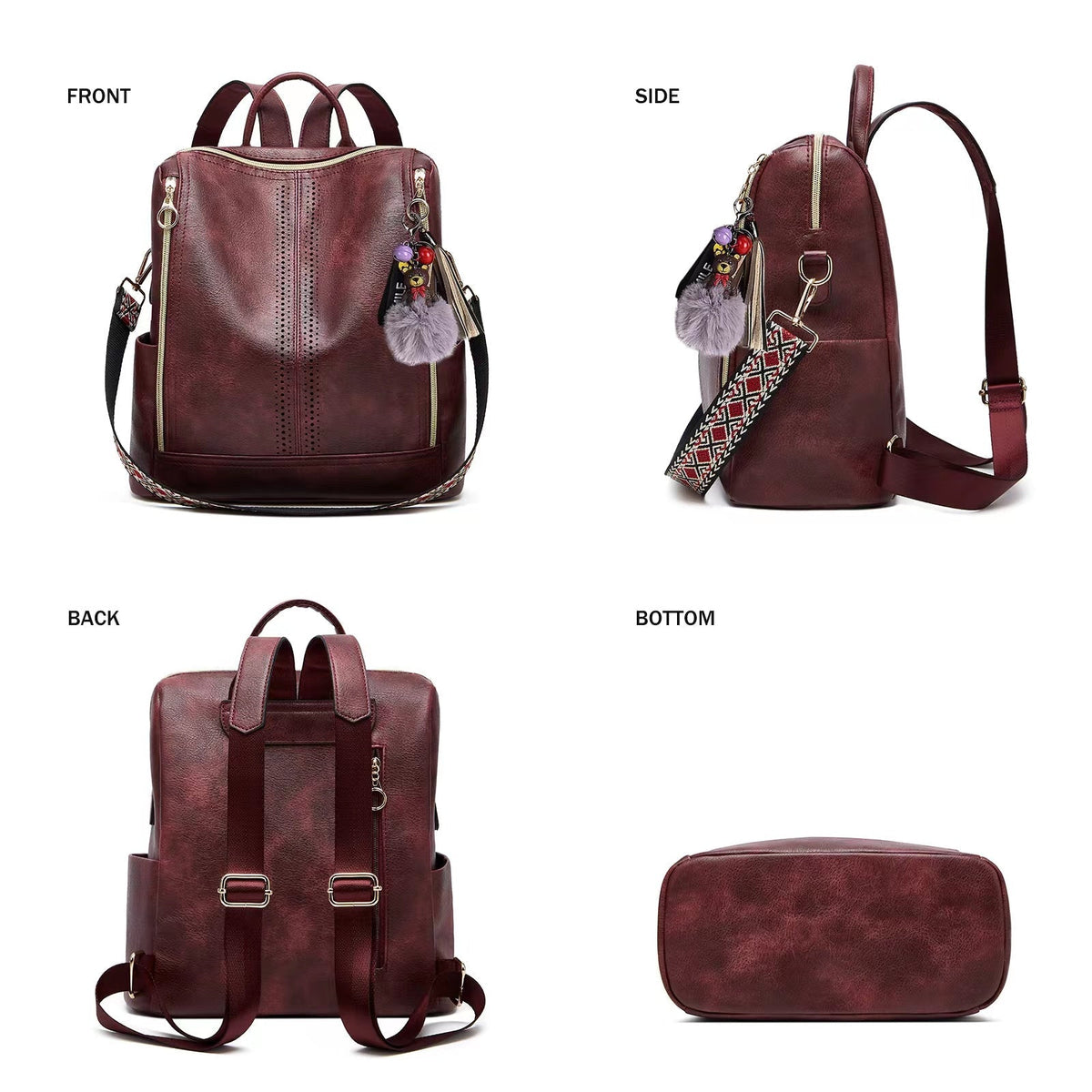 Florence | Convertible Backpack + Free Pouch