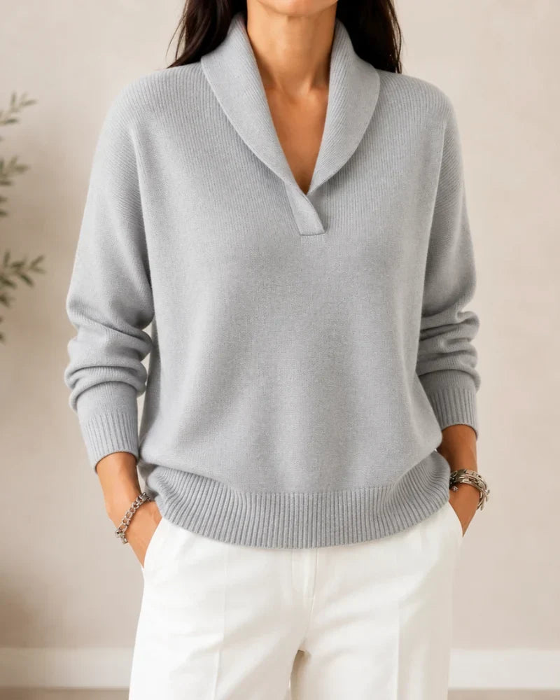 Margaret | Soft V-Neck Jumper