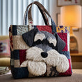 Brynn | Schnauzer Quilted Tote Bag