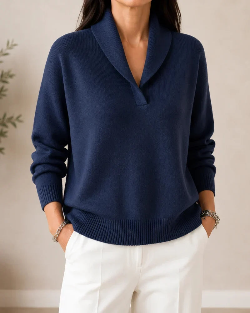 Margaret | Soft V-Neck Jumper