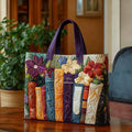 Harper | For Book Lovers Quilted Tote Bag