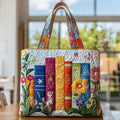 Whitney | Floral Library Quilted Tote Bag