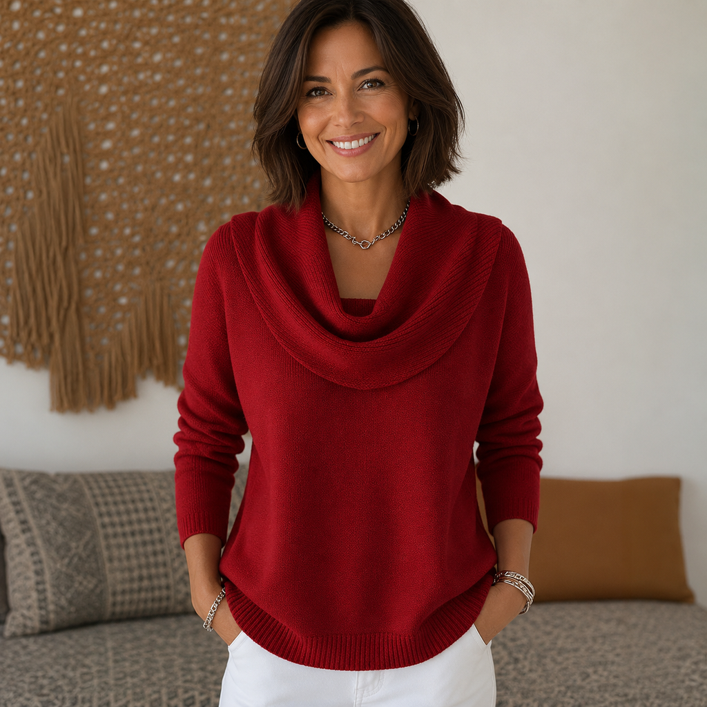 Alison | Cowl-Neck Sweater