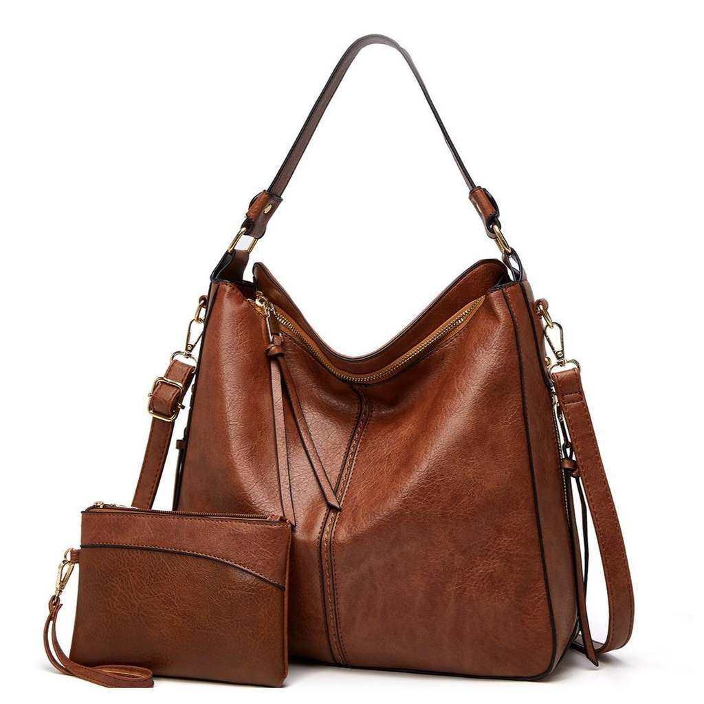Nova | Anti-Theft Hobo Handbag + Free Pouch Wallet