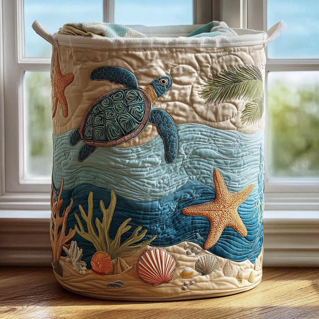 Wisteria | Coastal Harmony Laundry Basket