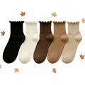 Ruffle Crew Socks · 5-pack