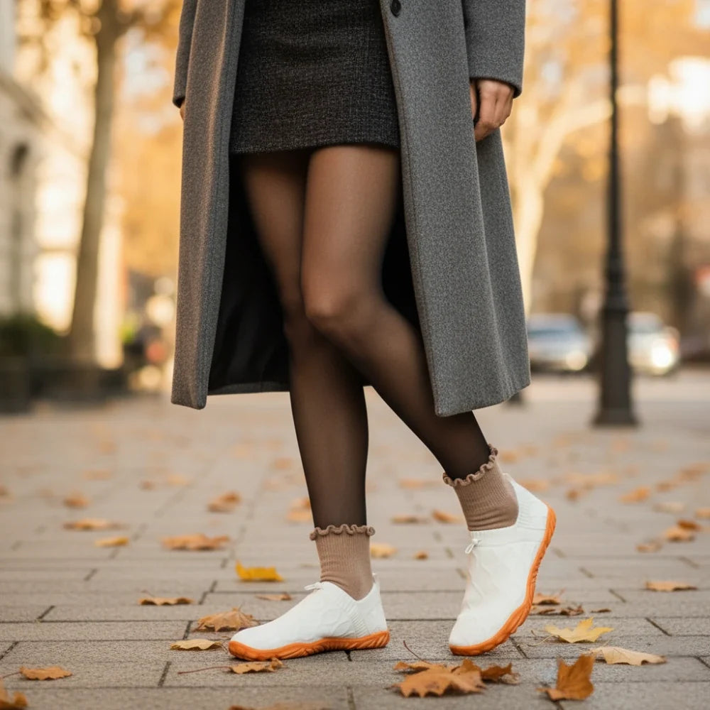 Ruffle Crew Socks · 5-pack