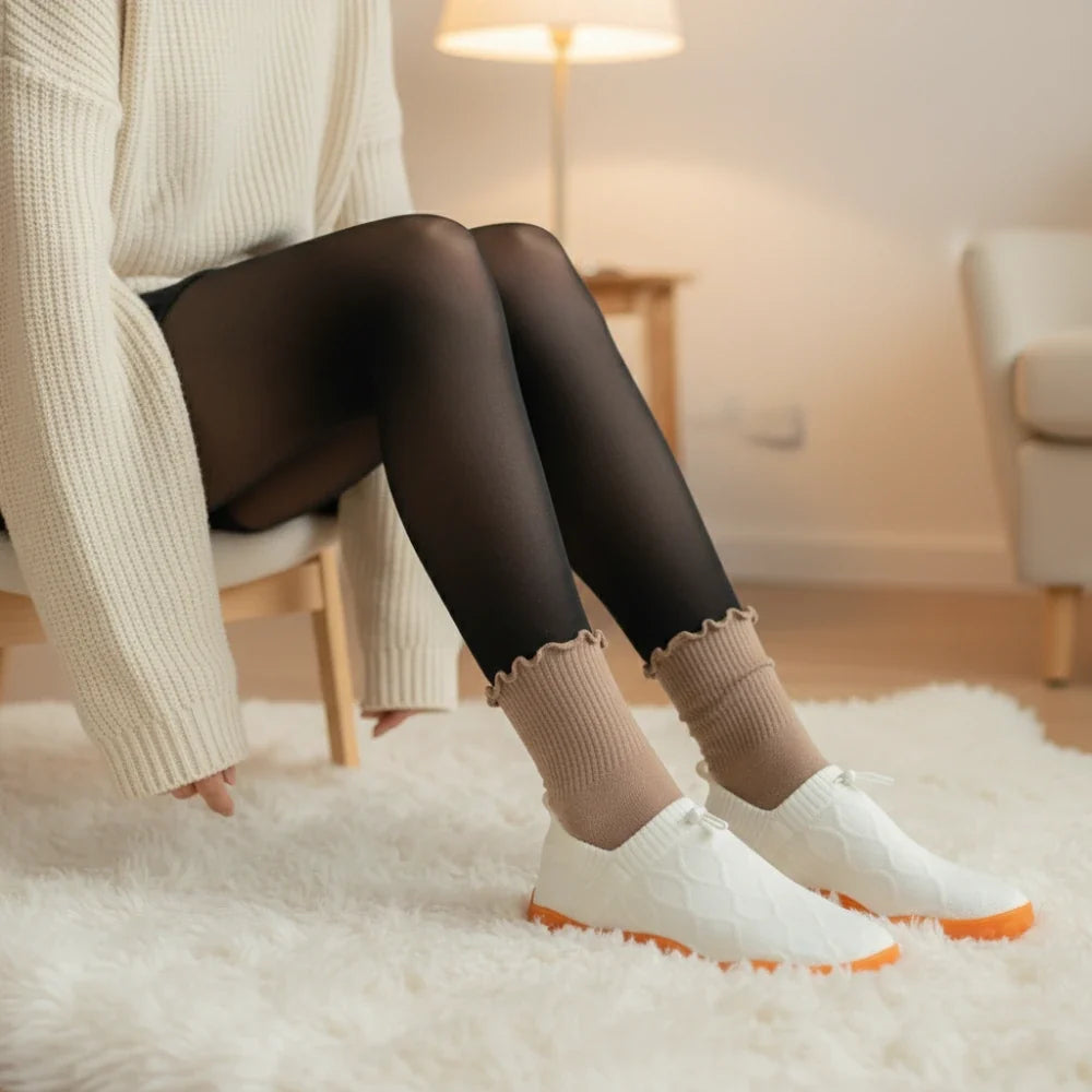 Ruffle Crew Socks · 5-pack