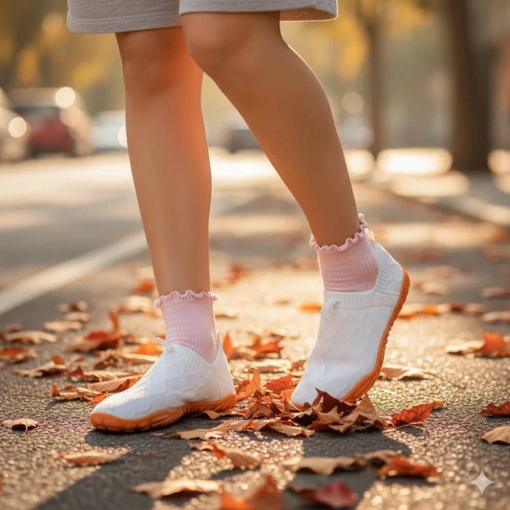 Ruffle Ankle Socks · 10-pack