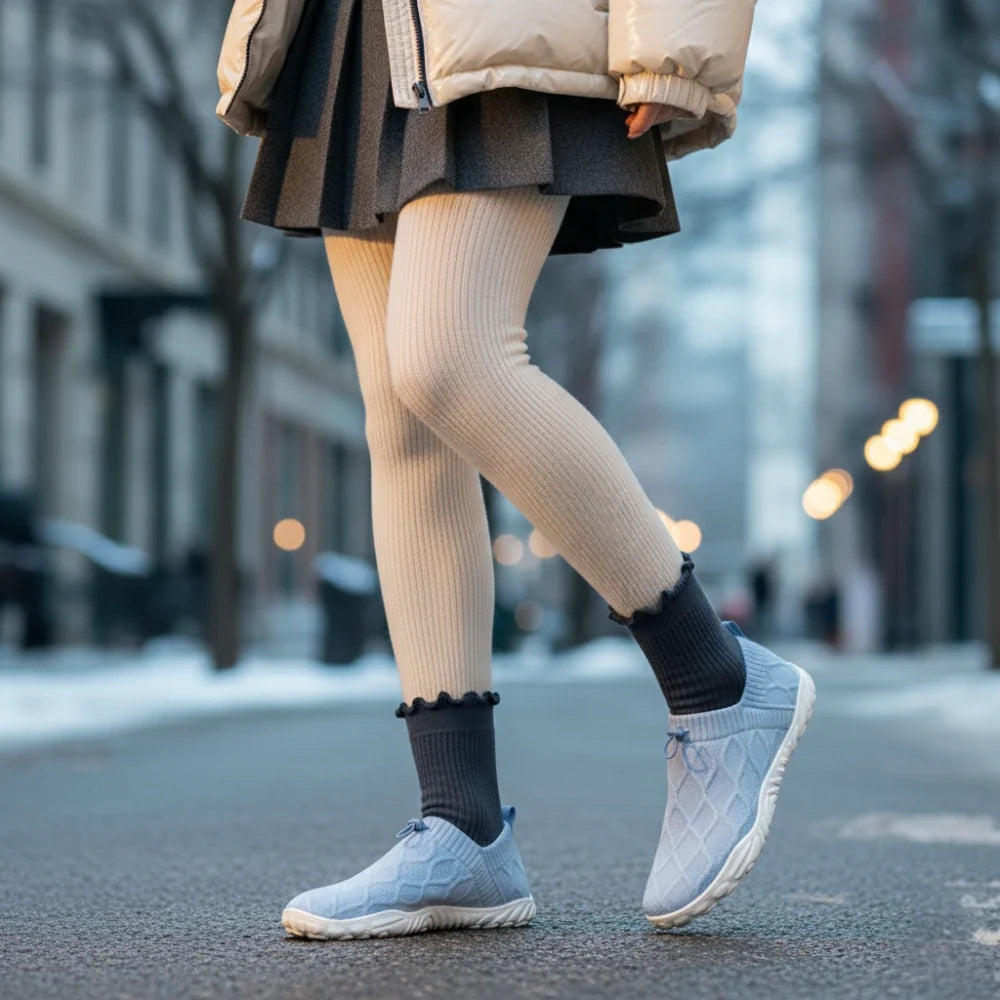 Ruffle Ankle Socks · 10-pack