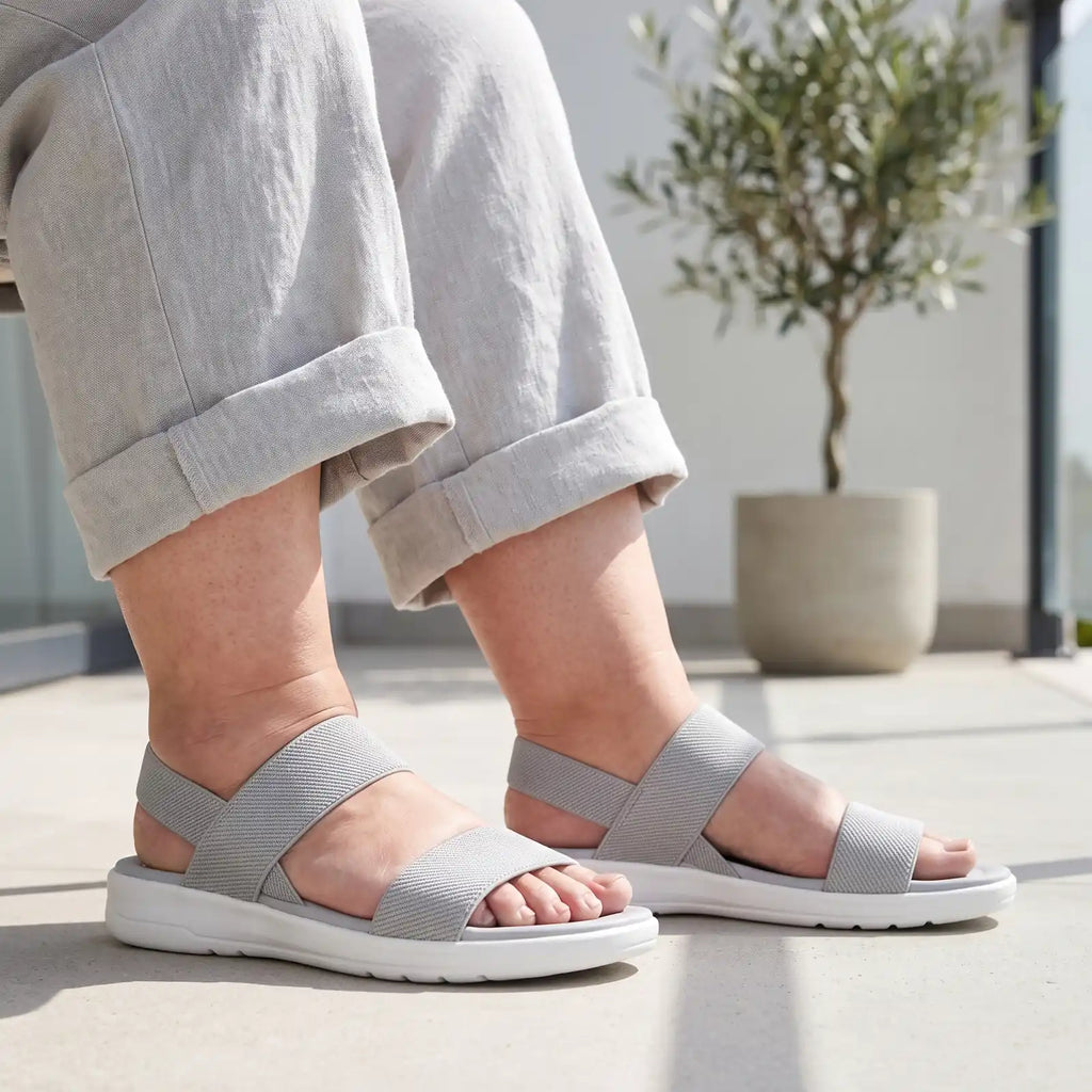 Grey White Sole