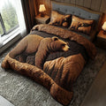 Zuri | Woodland Animals Quilted Bedding Set