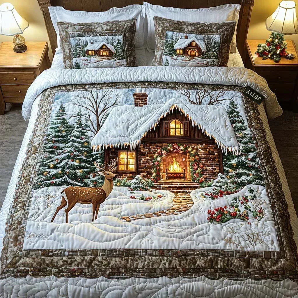 Dalia | Cozy Cabin Quilted Bedding Set