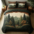 Oriel | Woodland Walk Quilted Bedding Set