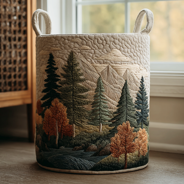 Kinsley | Forest Laundry Basket