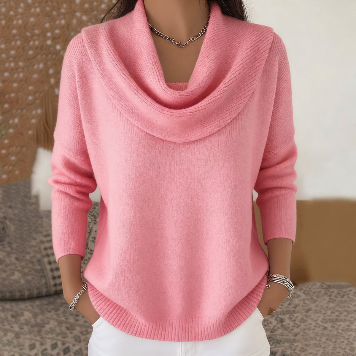 Alison | Cowl-Neck Sweater