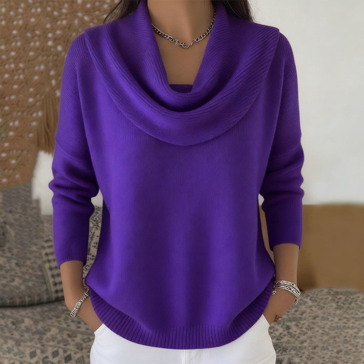 Alison | Cowl-Neck Sweater