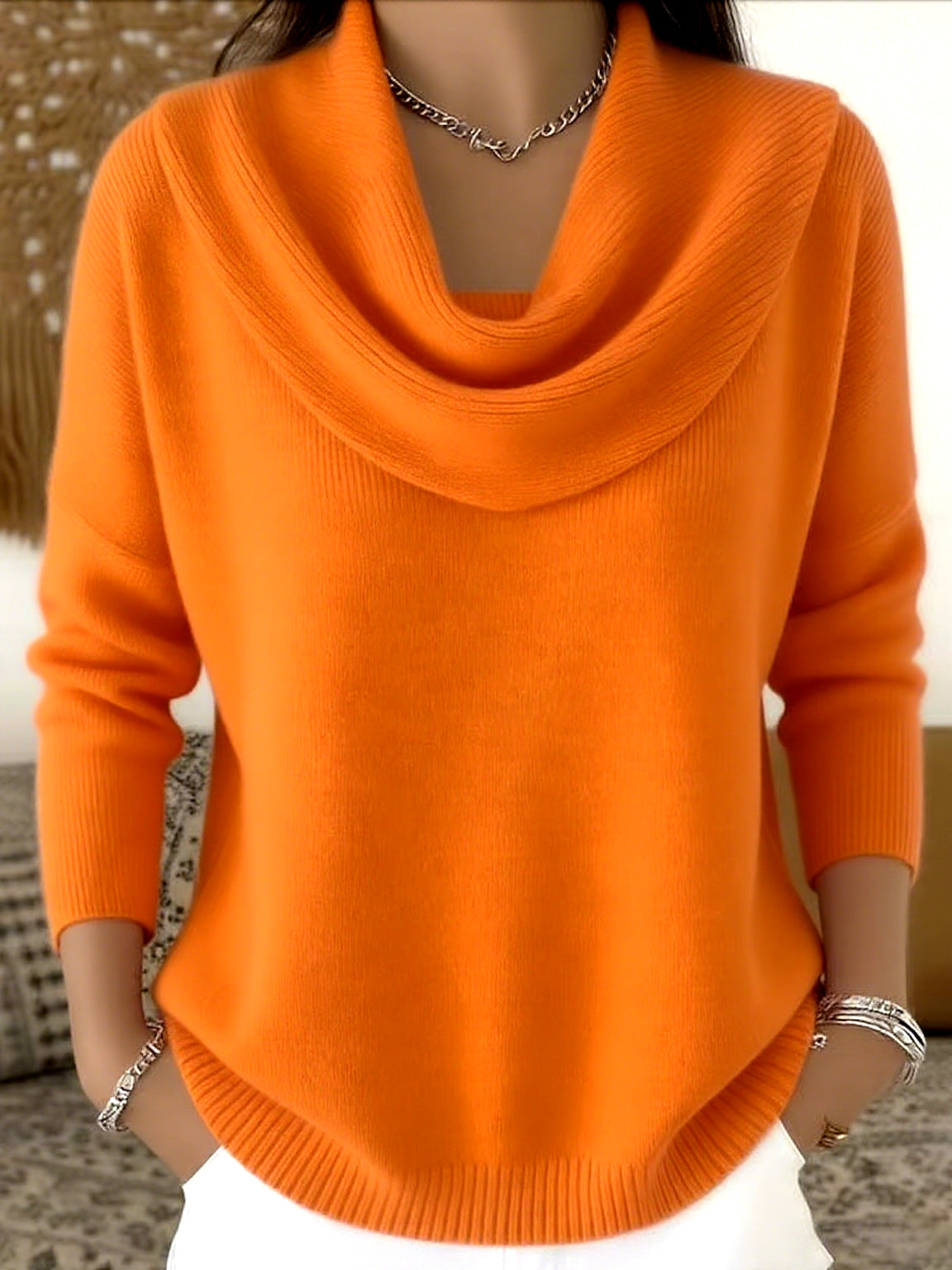 Alison | Cowl-Neck Sweater
