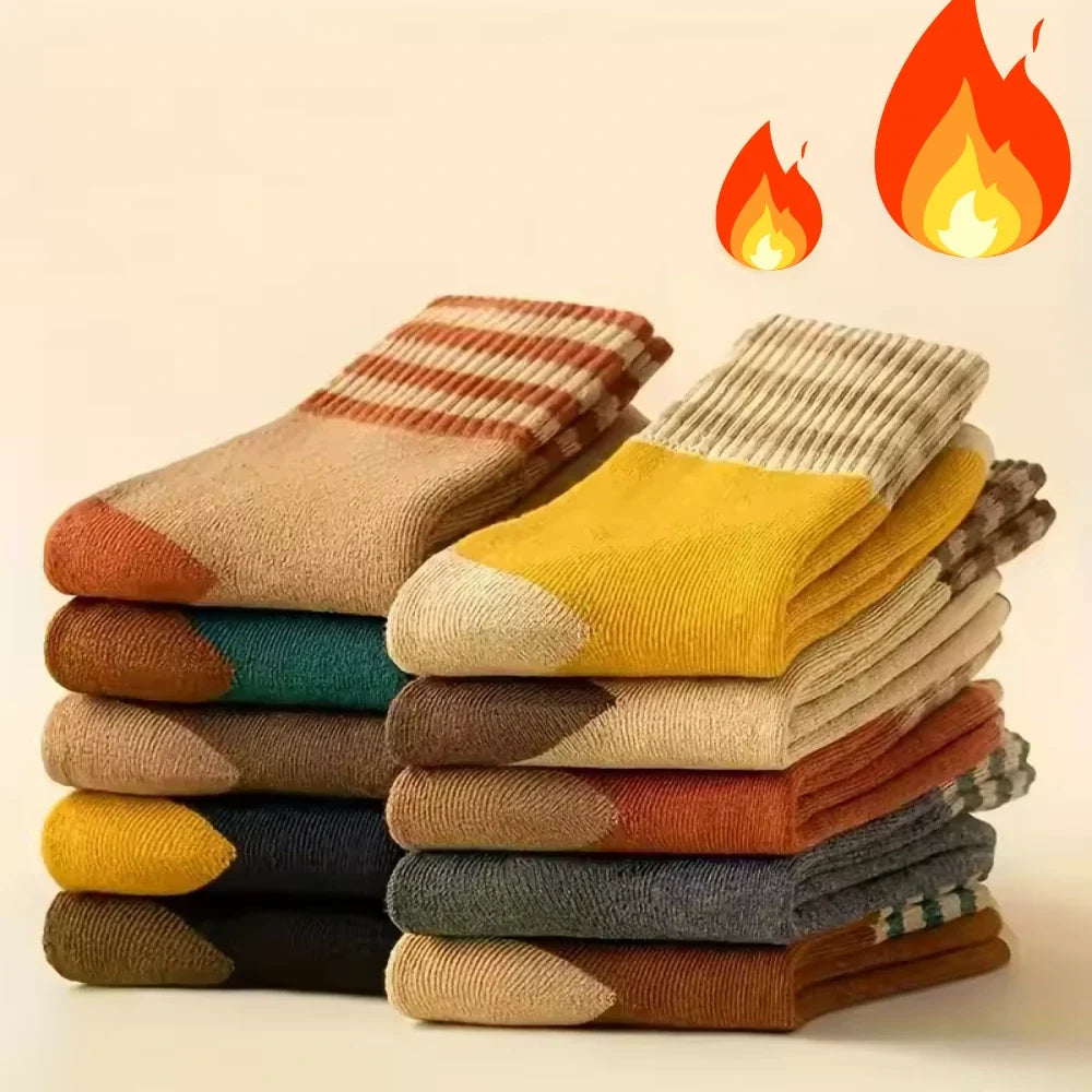 Retro Stripe Socks · 10-pack