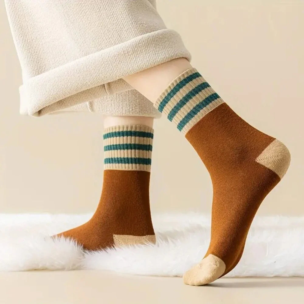 Retro Stripe Socks · 10-pack