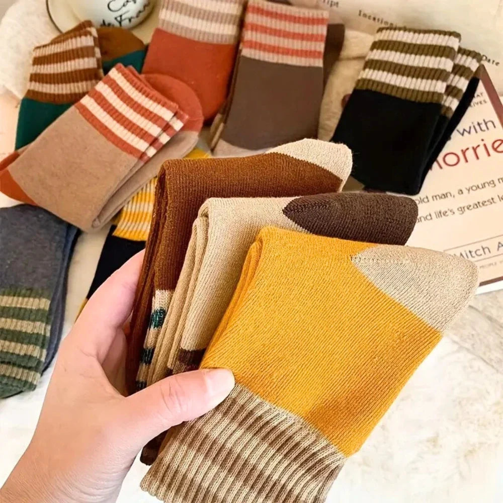 Retro Stripe Socks · 10-pack