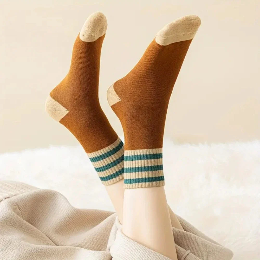Retro Stripe Socks · 10-pack