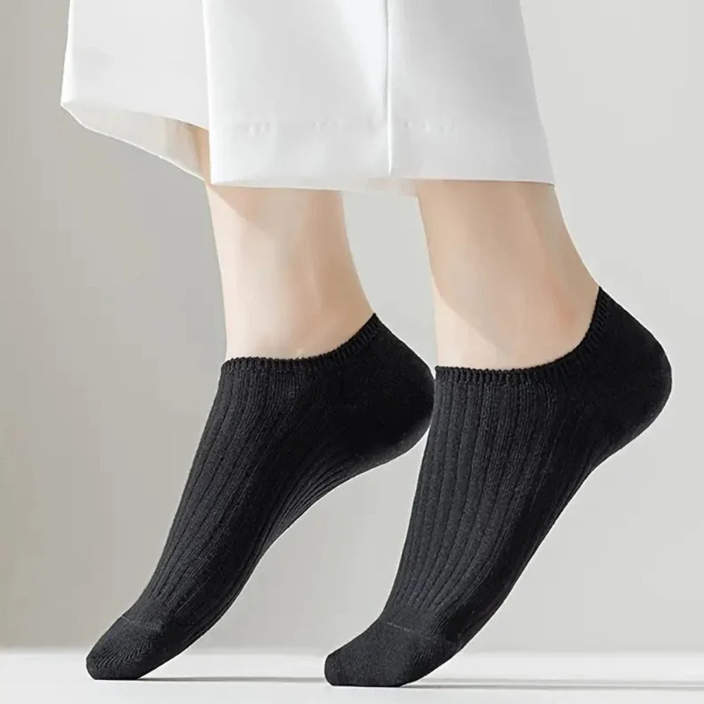 Soft Neutrals Trainer Socks · 5-pack