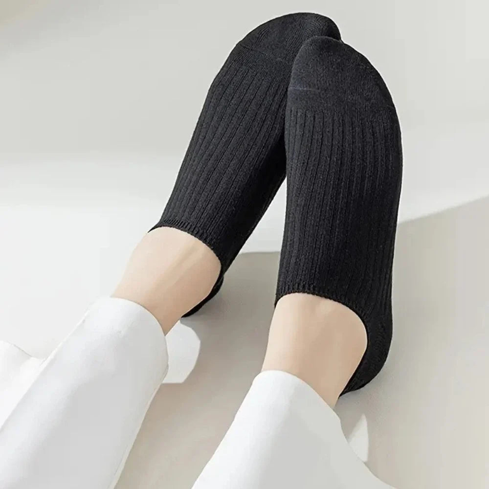 Soft Neutrals Trainer Socks · 5-pack