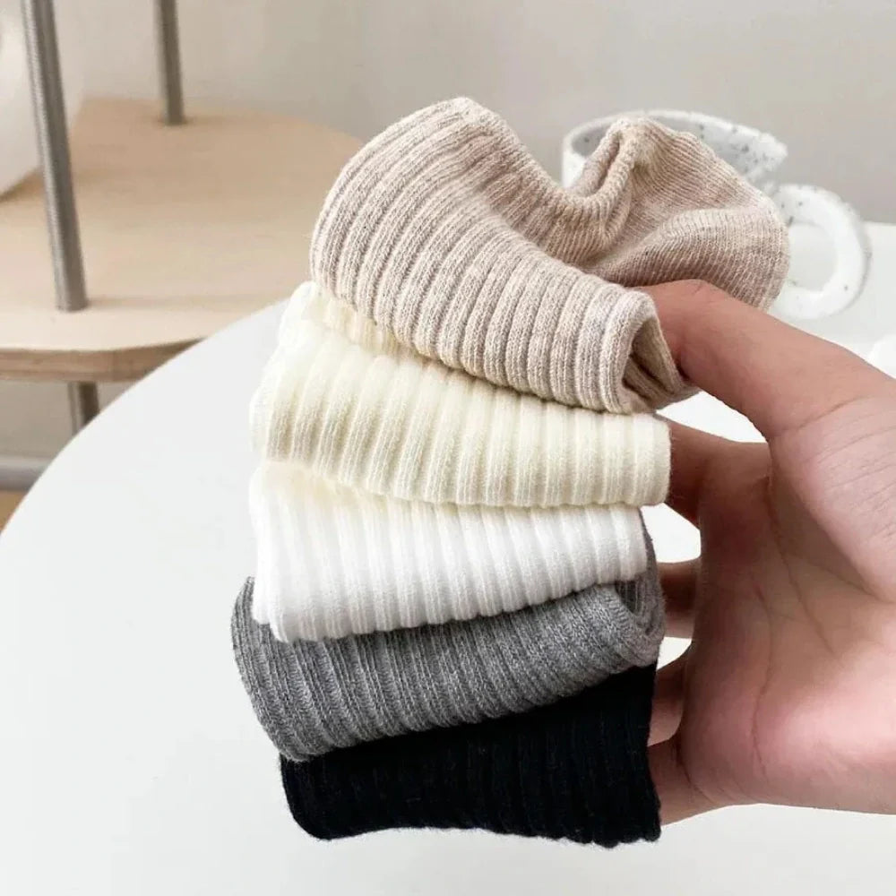 Soft Neutrals Trainer Socks · 5-pack