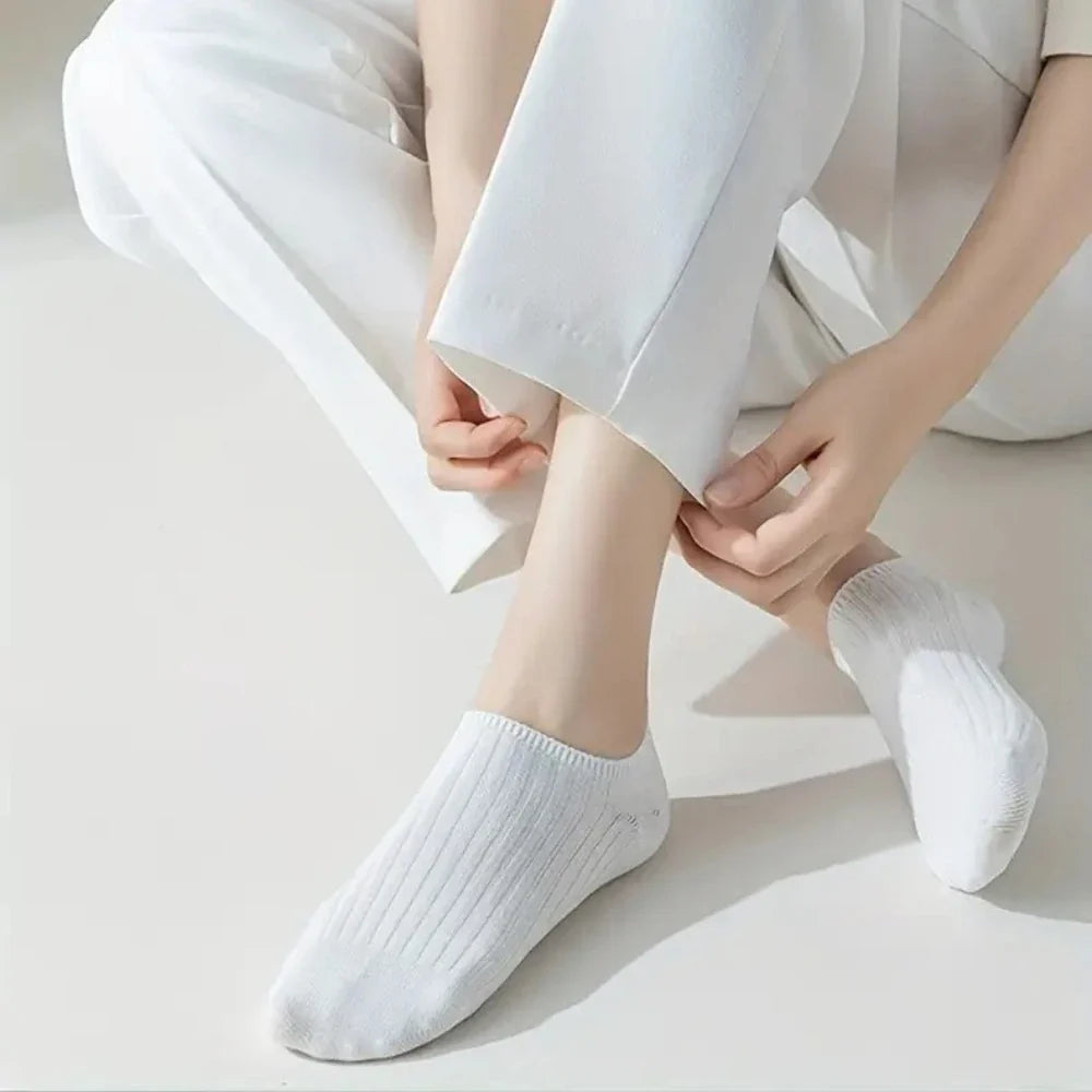 Soft Neutrals Trainer Socks · 5-pack