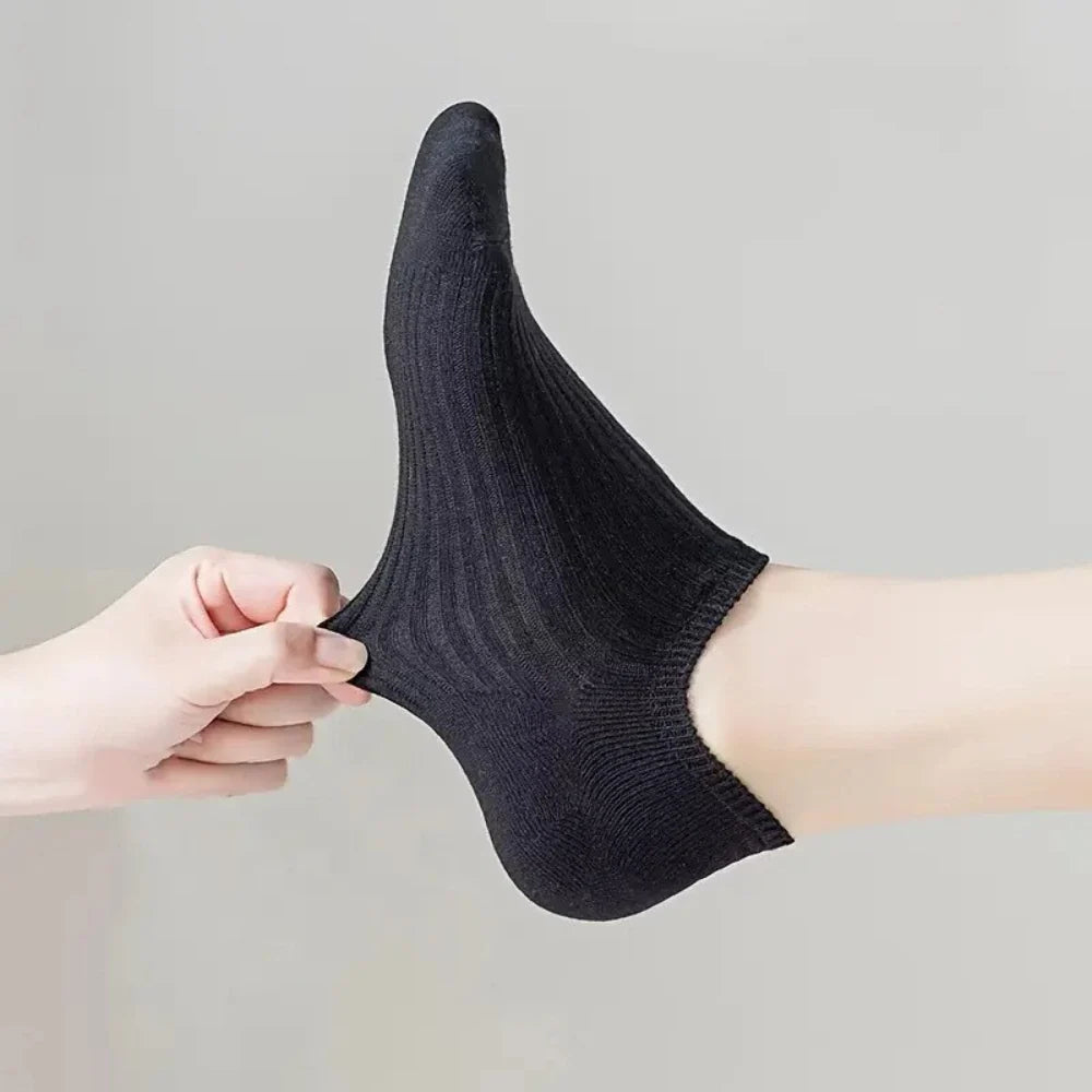Soft Neutrals Trainer Socks · 5-pack