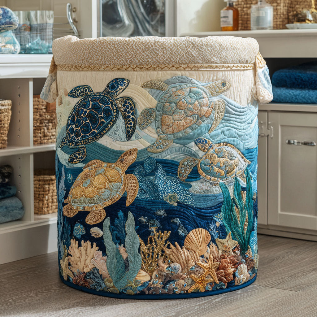 Gwen | Shell Shine Laundry Basket