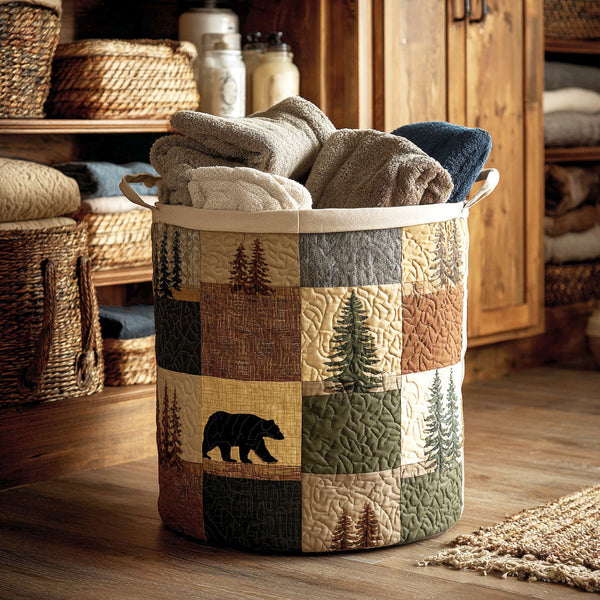Kenzie | Woodland Patch Laundry Basket