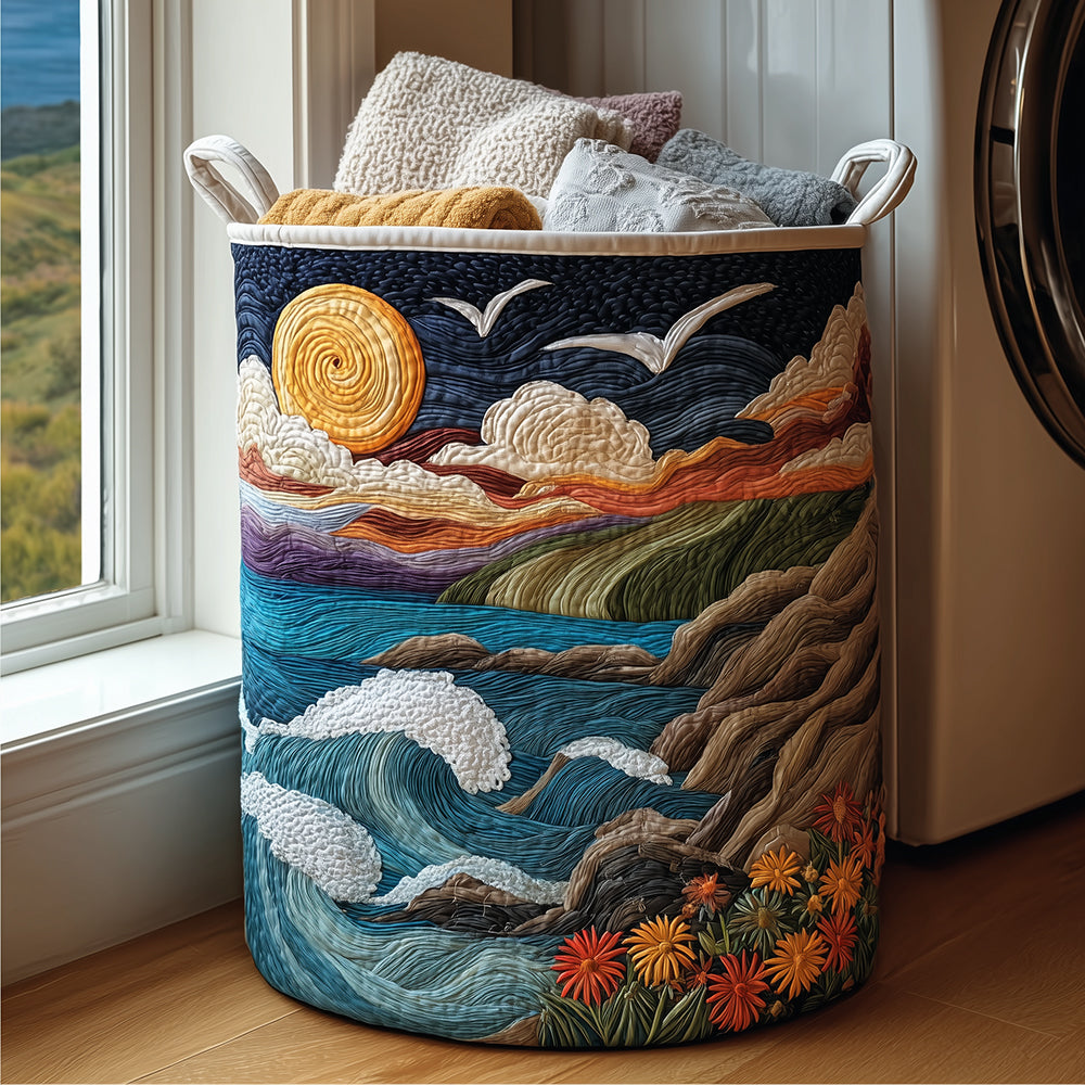 Kali | Ocean Sunset Laundry Basket