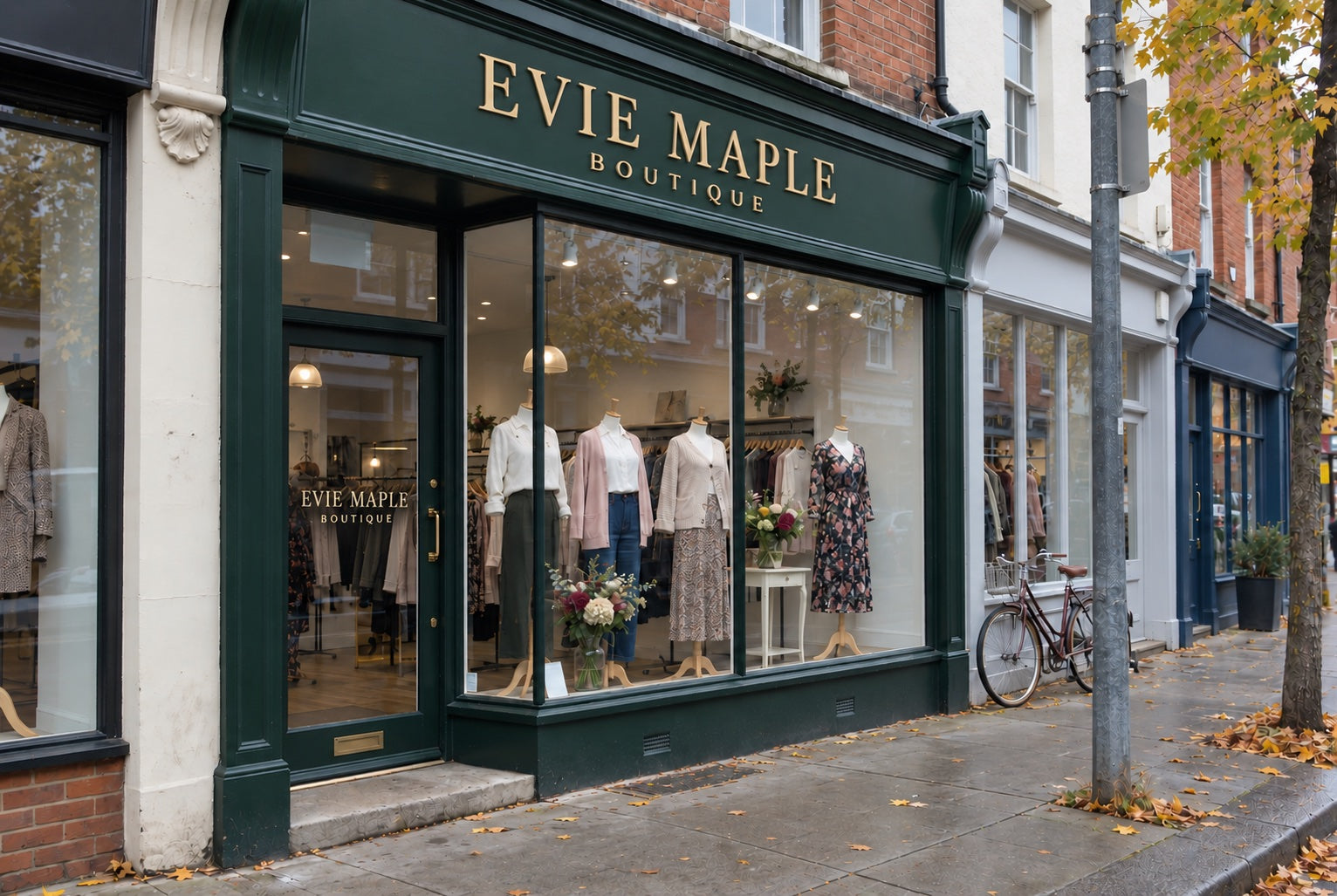 Evie Maple Boutique storefront