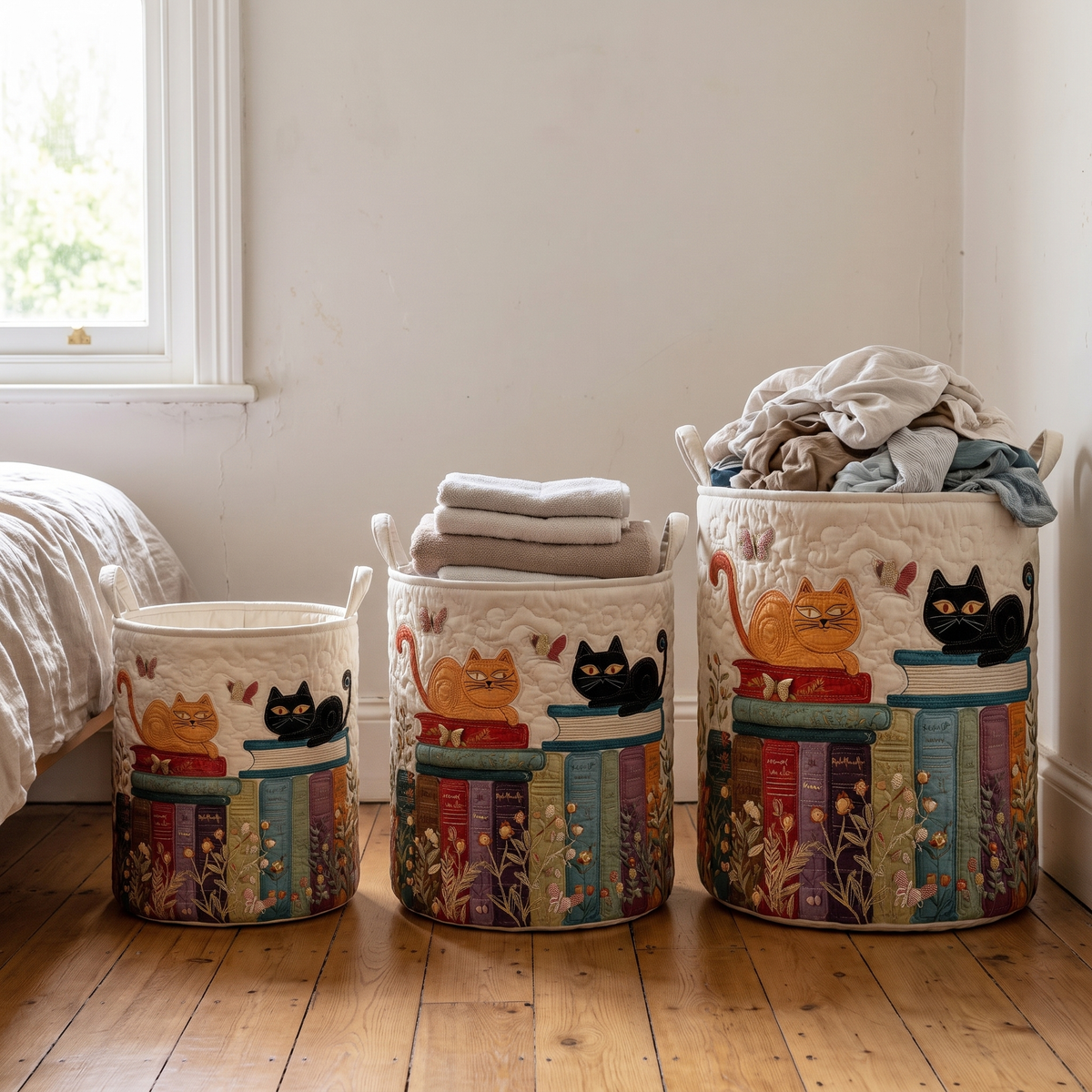 Olive | Cat Parade Laundry Basket - photo 2