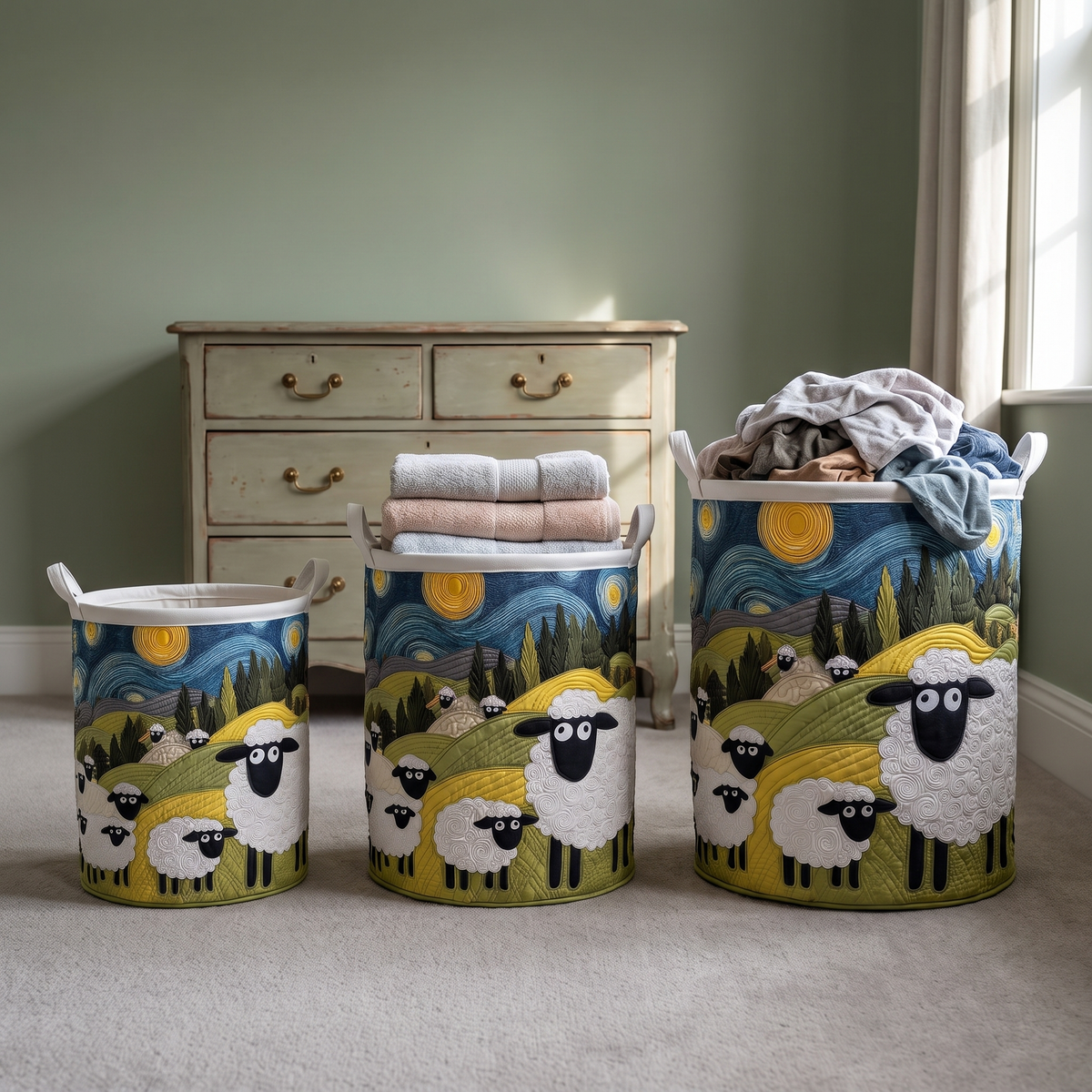 Penny | Lamb Meadow Laundry Basket - photo 2