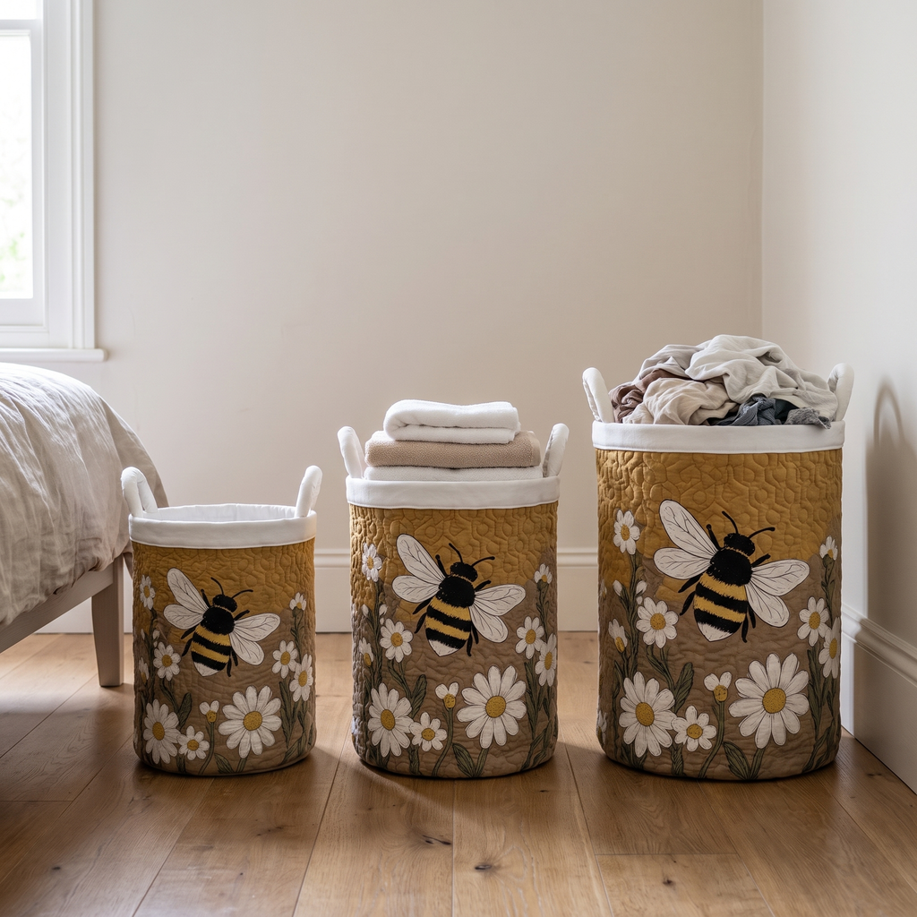 Ida | Bee Laundry Basket - photo 2