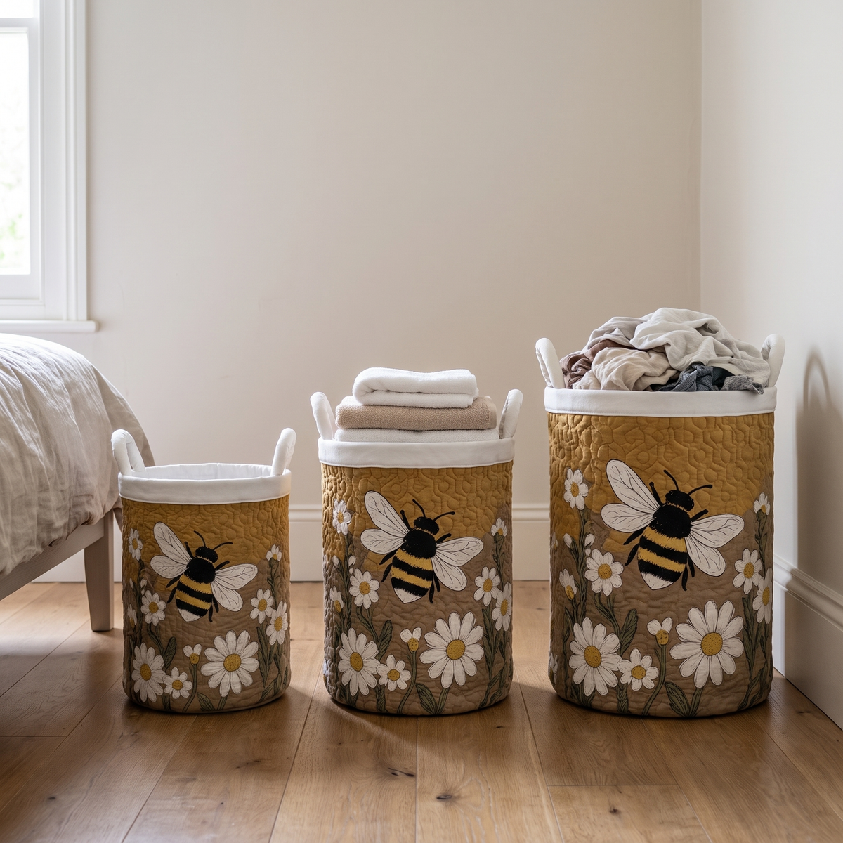 Ida | Bee Laundry Basket - photo 2