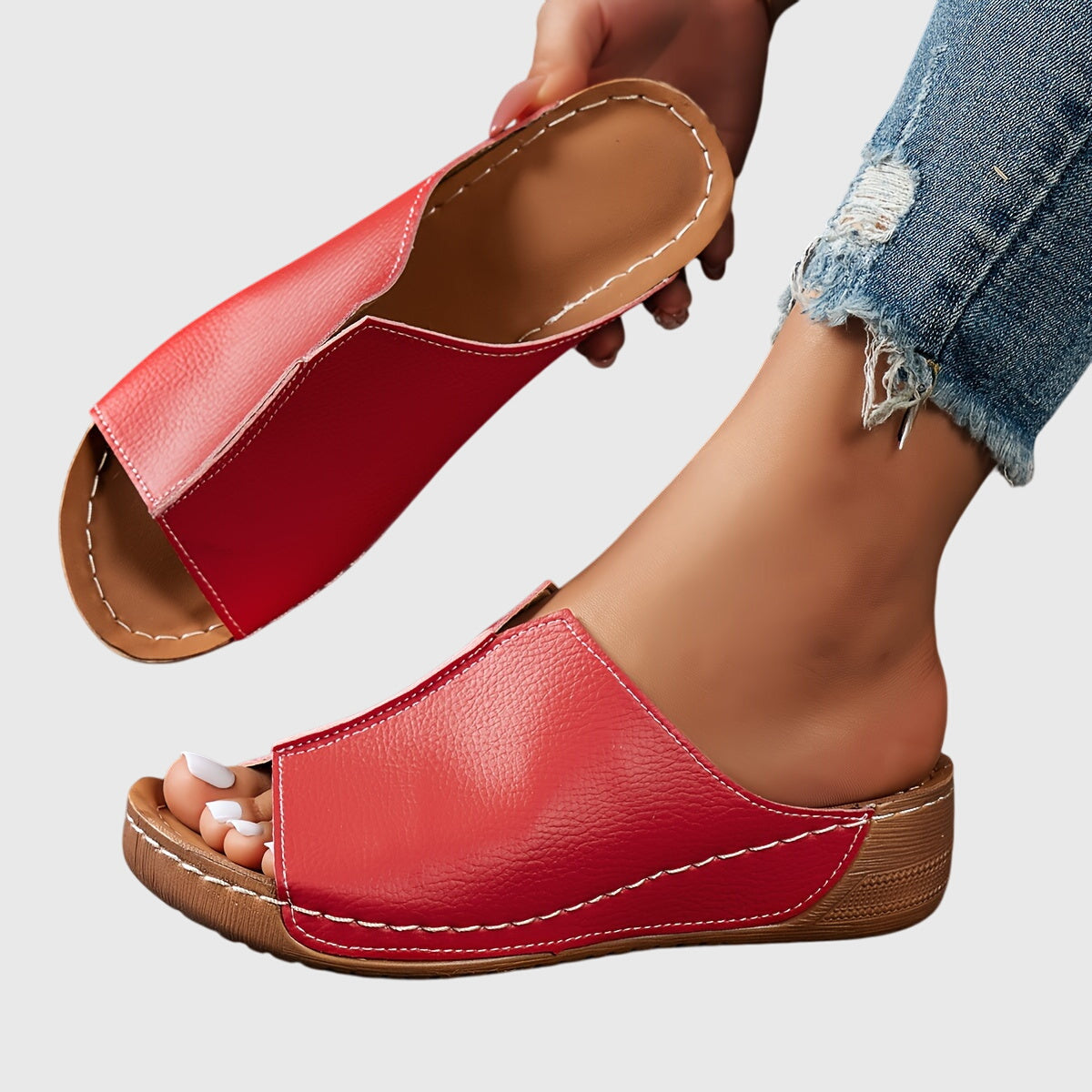 Hattie adjustable open-toe sandals