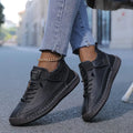 Juno wide-fit slip-on sneakers in black