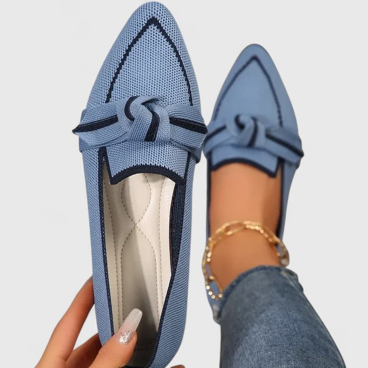 Nell everyday slip-on loafers in light blue